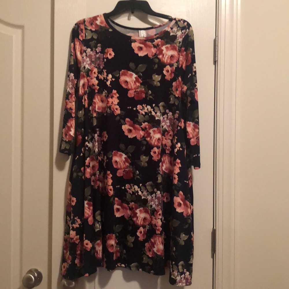 Honey and Lace Brea Dress- Gorgeous Floral!